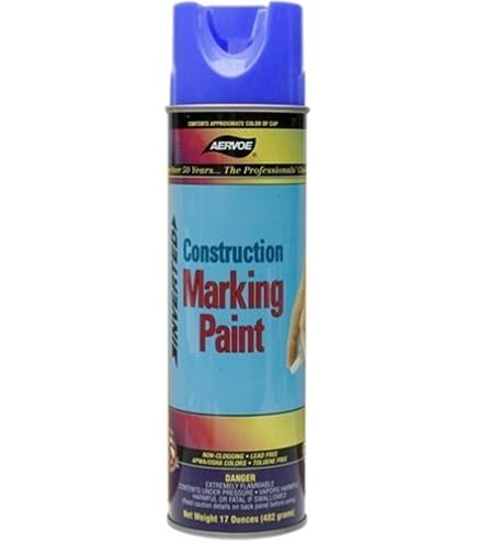 Aervoe 247 Fluorescent Orange Construction Marking Paint - 20-oz